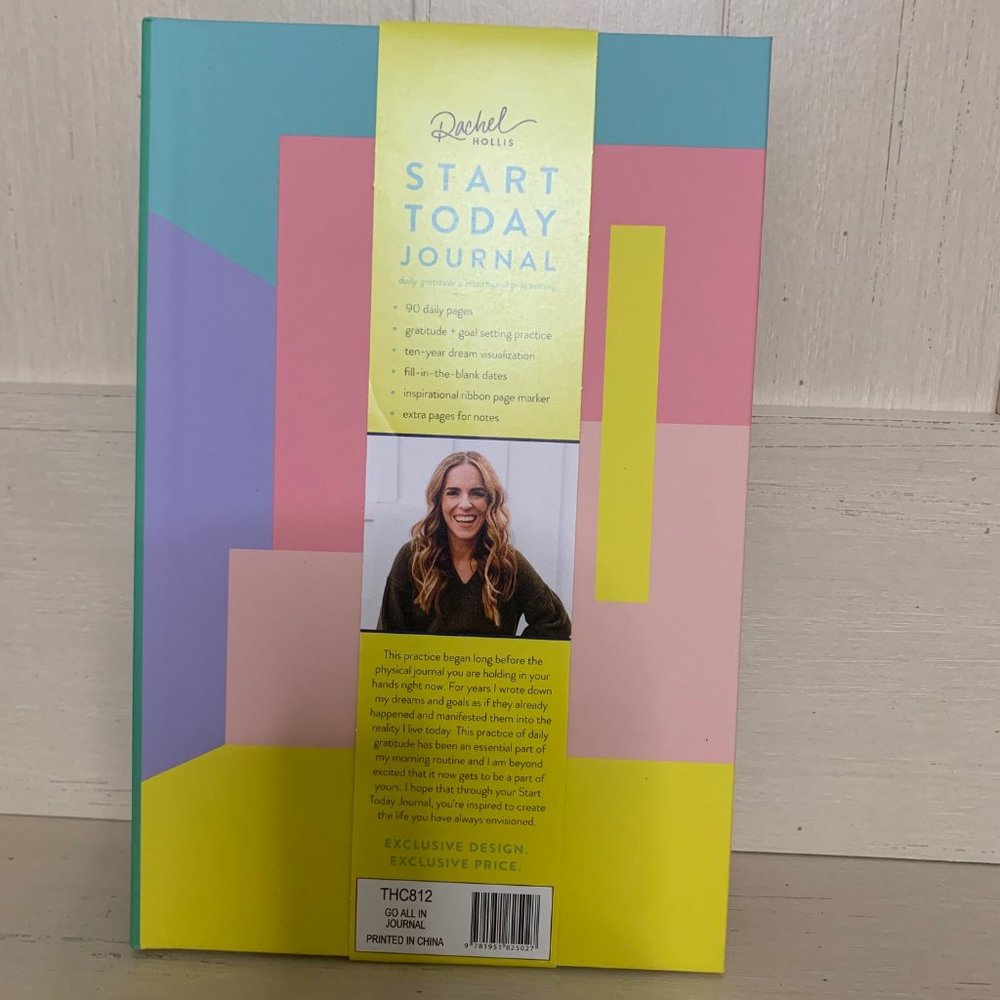 Rachel Hollis Start Today Journal "Go All In"